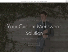 Tablet Screenshot of hallmadden.com